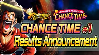 6th ANNIVERSARY CHANCE TIME  SORTEIO DA SEGUNDA FASE  Dragon Ball Legends [upl. by Aon]