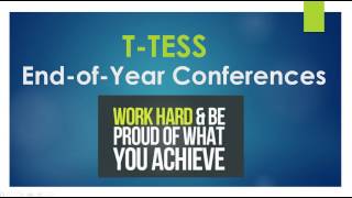 Birdville ISD T TESS End of Year Conferences [upl. by Leirbag631]