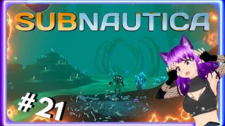 ¡ME ATACA EL LEVIATAN FANTASMA😱🌊  SUBNAUTICA🐟 21 [upl. by Yelsel]