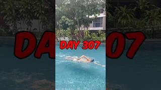 Day 307 ✅ swimming race motivation consistency hardwork preparation triathlon music cover [upl. by Vedi487]