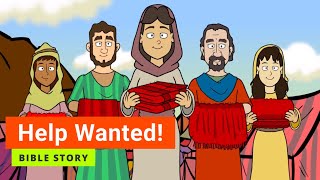 Bible story quotHelp Wantedquot  Primary Year C Quarter 1 Episode 7  Gracelink [upl. by Yluj]