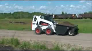 Quick Attach Big Dump Bucket for Skidsteer Skid Steer Bobcat [upl. by Kazimir120]