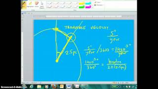 Parallax used to find transverse velocity [upl. by Helse949]