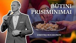 Dmitrij Bochonov  Būtini prisiminimai  20241201 [upl. by Otina]