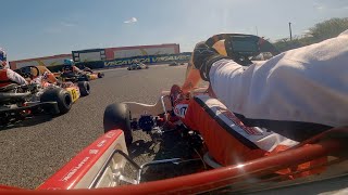 Onboard Marijn Kremers During Free Practice WSK Euro Series Lonato [upl. by Falito]