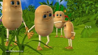 Aloo kachaloo Hindi poem  3D Animation Hindi Nursery rhymes for children Aalu kachalu beta [upl. by Carlene558]