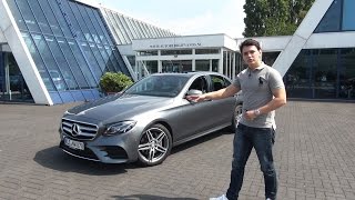 2017 Mercedes Benz E Class 2016 AMG Review In Depth Exterior Interior E220 Klasse [upl. by Ytrebil]