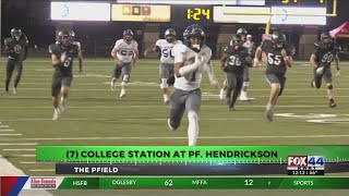 Friday Night Football Fever College Station vs PF Hendrickson [upl. by Brazee]