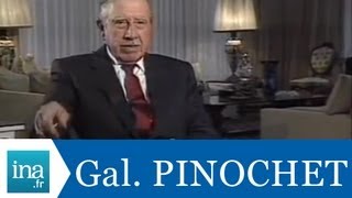 Questions réponses du Général Pinochet  Archive vidéo INA [upl. by Noterb]