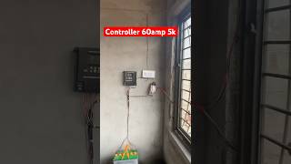 580 Watt Solar Panel Se Ghar Ka Pura Load ChalainSolar Panel Aur PWM Charge Controller Ka Istemal [upl. by Granville]