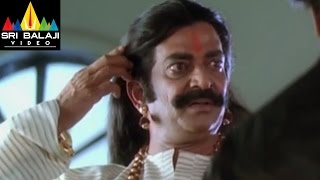 Chandramukhi Telugu Movie Part 1014  Rajinikanth Jyothika Nayanatara  Sri Balaji Video [upl. by Terrag]