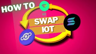 How to SWAP IOT for HNT or SOL in your Helium Wallet [upl. by Lydia]