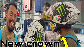 New crown 👑  best shop for Agv helmet in ranchi [upl. by Saba255]