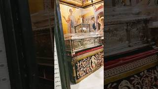 Relics of Saint Dimitrious in Thessaloniki Greece [upl. by Ari]