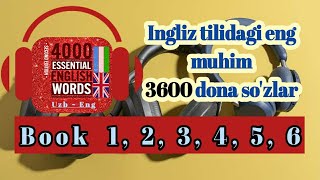 ESSENTIAL ENGLISH WORDS UZBEK TILIDA 3600 DONA SOZ  BARCHA KITOBLAR  PAUL NATION [upl. by Rech]