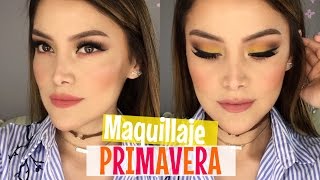 SPRING MAKEUP 🌸 MAQUILLAJE PARA PRIMAVERA MUY FACIL [upl. by Samp]