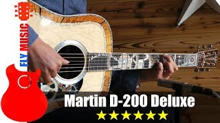 Martin D200 deluxe guitars review吉他评测 [upl. by Napier]