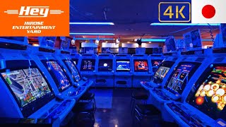 Hey Akihabara  Thousands of Arcade Games  4k virtual tour Tokyo JapanASMRJapan Trip [upl. by Atrahc788]