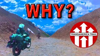 WHY RIDE the Trans America Trail Motorcycle Adventure Day 14 pt 2  Ophir Pass [upl. by Sundberg]