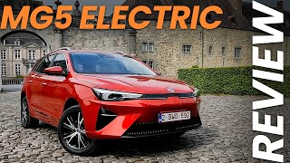 MG5 Review  POV drive  Electric 157 hp Long Range  2023 [upl. by Sukramed]