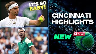 Alexander Zverev vs Karen Khachanov  Easy Win amp Highlights  Cincinnati Open 2024 [upl. by Weiser]