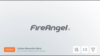 FireAngel FA3820X4 [upl. by Tapes]