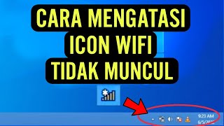 Cara memunculkan icon wifi yang hilang pada Laptop Windows 8 [upl. by Aratas421]