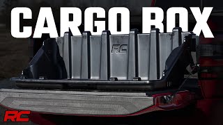 Truck Bed Cargo Storage Box  Slide it out onto the tailgate for easy frustrationfree access [upl. by Nnaeirual]