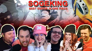 SOGEKING BEST SNIPER IN ONE PIECE  Reaction Mashup One Piece [upl. by Nivri]