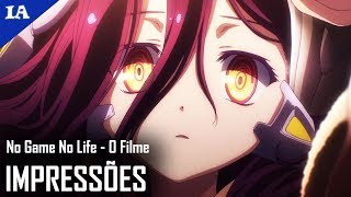 No Game No Life Zero  A VERSÃO DARK ÉPICA da SÉRIE ORIGINAL  Impressões [upl. by Cofsky]