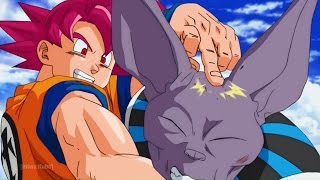 Gokus Forehead Flick on Beerus [upl. by Alahcim881]