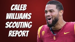 NFL DRAFT PROFILE CALEB WILLIAMS 1 Pick  w Kevin Coleman FootballGuys  Fantasy Football 2024 [upl. by Emyaj]