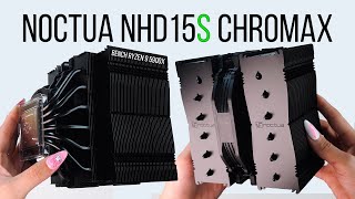 NOCTUA NHD15S CHROMAX BLACK 😱 SIGUE SIENDO EL quotCALIDADPRECIOquot AUN EN 2024 [upl. by Aiki518]