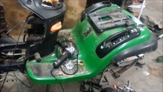 Modified race mower Build ⋆Modified Predator 212⋆ Engine Install ☑ [upl. by Yajnas432]