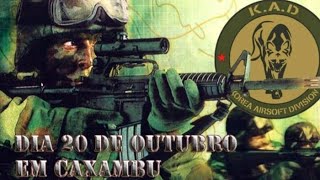 Operação GHOST RECON Jogo beneficente em Caxambu Equipe KAD Alistese [upl. by Lac]