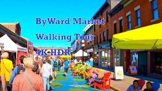 Ottawa Canada🇨🇦 ByWard Market Walking Tour [upl. by Kelson]