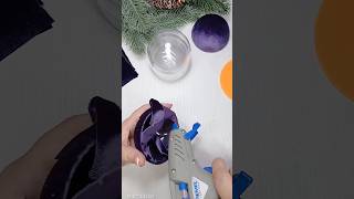 Елочные игрушки 🎄 елочныешары новыйгод новогодниеподелки diy мк новогодниеигрушки елка2025 [upl. by Litta]