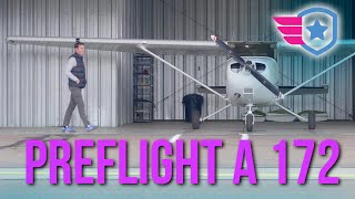 How to Preflight a Cessna 172  In Depth Tutorial  G1000 [upl. by Iggep938]