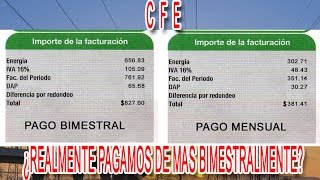 CONOCE PORQUE PAGAMOS DE MAS A LA CFE Comision Federal de Electricidad [upl. by Domineca]