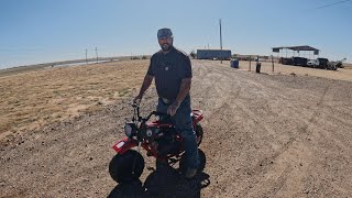 My Early Christmas Present New Coleman B200 Mini Bike [upl. by Neffirg735]