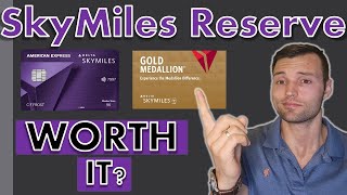 Delta SkyMiles Reserve Card How To Reach Gold Medallion Status [upl. by Nide]