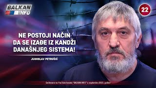 INTERVJU Jugoslav Petrušić  Ne postoji način da se izađe iz kandži današnjeg sistema 1592023 [upl. by Wallie]