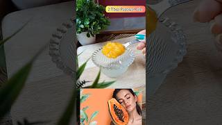 🔥Papaya Face Packglowing skin home remedy shorts youtubeshorts viralshortsglowingskinskincare [upl. by Ozzie]