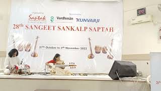 Rag Jhinjhoti on Sarod by Rucha Bedekar Toke [upl. by Hardan]