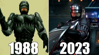 Evolution of RoboCop Games 19882023 [upl. by Moyer]