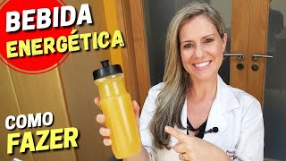 Bebida ISOTÔNICA ENERGÉTICA Caseira para EXERCÍCIOS [upl. by Boulanger]