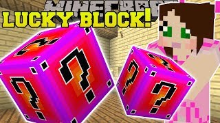 Minecraft LUCKY BLOCK RANDOM 1 MILLION DAMAGE WEAPONS amp INSANE ARMOR Mod Showcase [upl. by Feld]