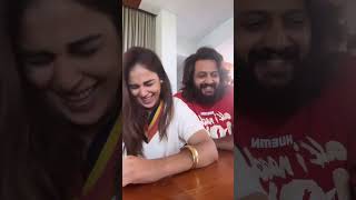 Ritesh Deshmukh And Genelia DSouza Funny Instagram Reels 🔥🔥 trendingshorts funnyvideos reels [upl. by Ursal]