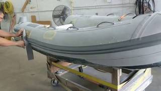 Inflatable Boat cleaning and Repair  Part 2 [upl. by Wolfie]