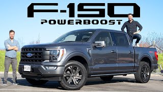 2021 Ford F150 Lariat PowerBoost Review  60000 Powerhouse [upl. by Ambrogio769]